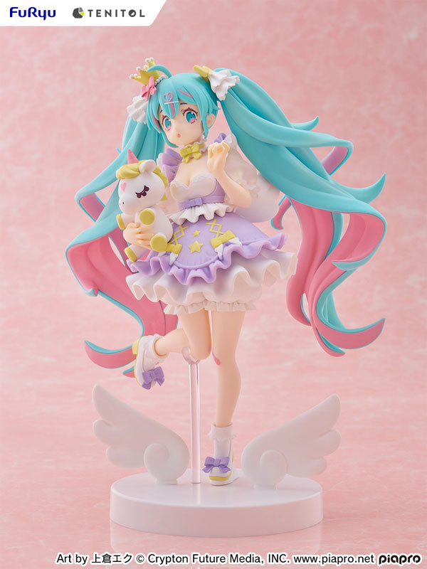 TENITOL Hatsune Miku Yumekawa Princess Lavender ver. Figure - Image 9