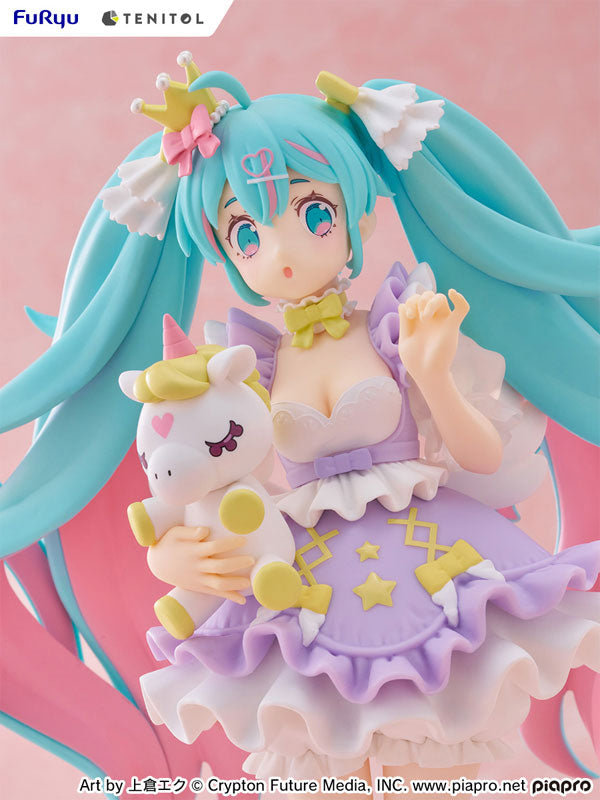 TENITOL Hatsune Miku Yumekawa Princess Lavender ver. Figure - Image 12