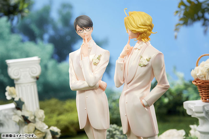 Doukyusei Hikaru Kusakabe & Licht Sajo Wedding Ver. Figure - Image 14