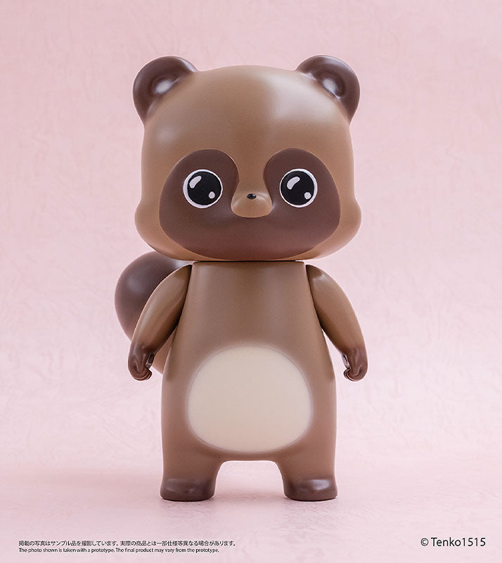 Little Fox with Two Tails Ponkichi Soft Vinyl Figure - Image 3