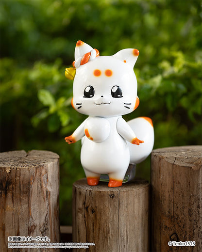 Chibi Creature Little Fox with Two Tails Tenko Soft Vinyl Figure - Image 10