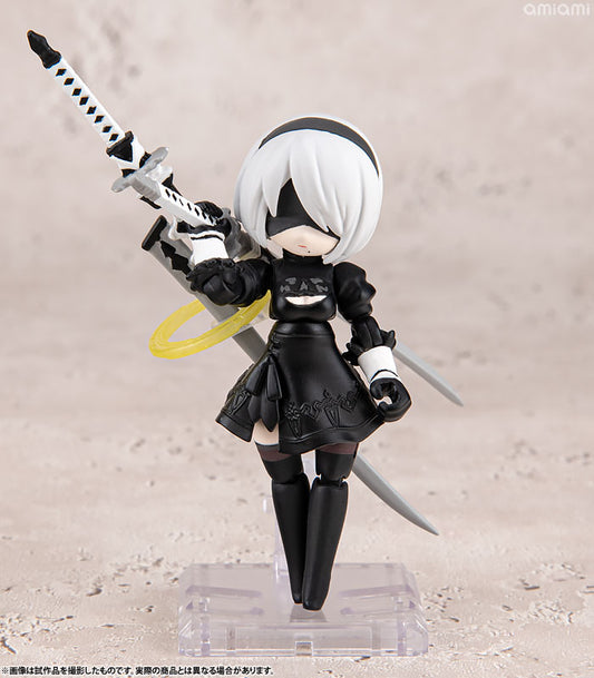 Desktop Army NieR:Automata Ver1.1a Collab 2B Posable Figure - Image 2