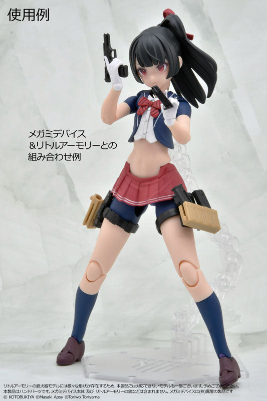 LittleArmory LA-OP21 Gun Holding Hand for Megami Device White Plastic Model - Image 6