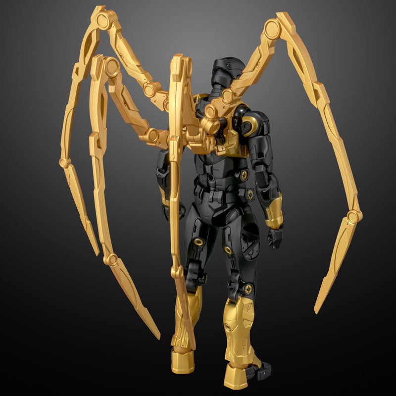 FIGHTING ARMOR IRON SPIDER (ONYX STEALTH TECH Ver.) Pre-painted Posable Figure - Image 5