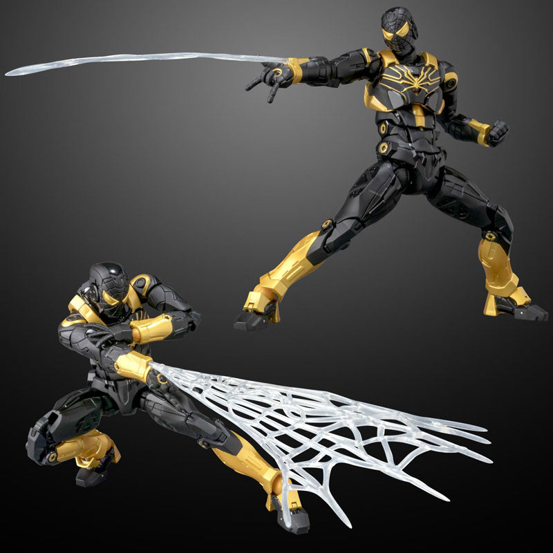 FIGHTING ARMOR IRON SPIDER (ONYX STEALTH TECH Ver.) Pre-painted Posable Figure - Image 7
