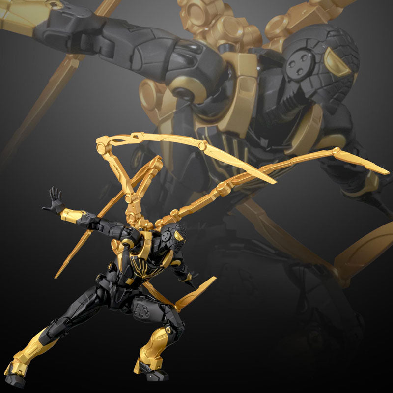 FIGHTING ARMOR IRON SPIDER (ONYX STEALTH TECH Ver.) Pre-painted Posable Figure - Image 8