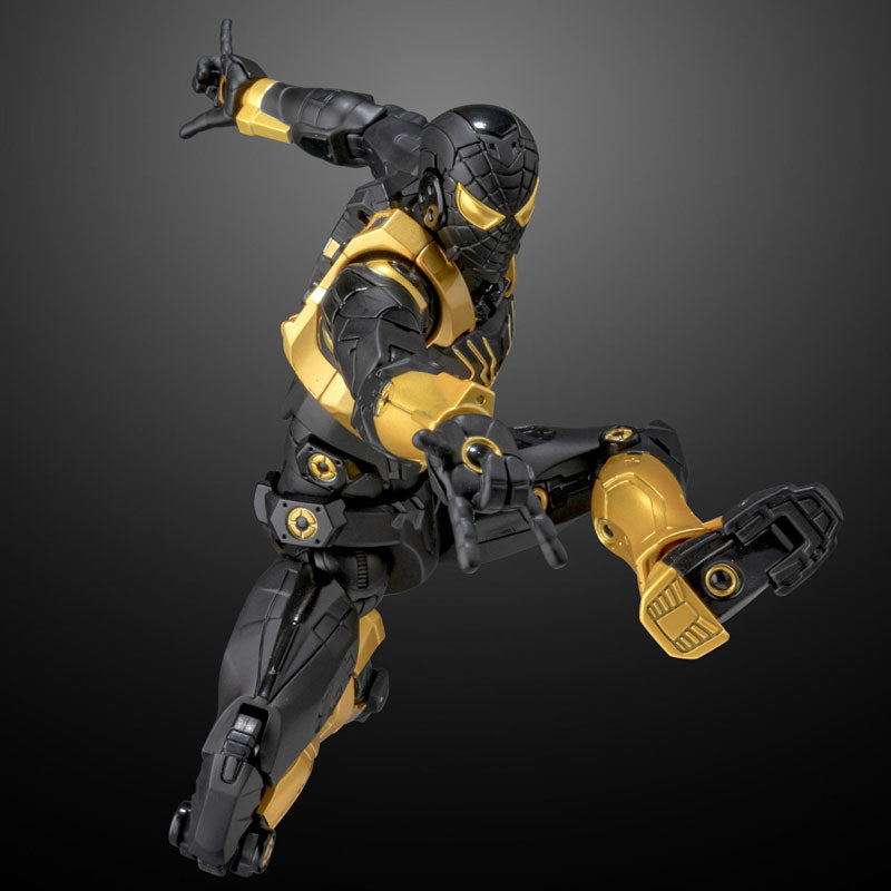 FIGHTING ARMOR IRON SPIDER (ONYX STEALTH TECH Ver.) Pre-painted Posable Figure - Image 12