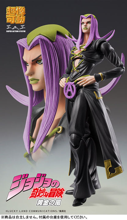 Super Action Statue JoJo's Bizarre Adventure Part.V Leone Abbacchio Ver.BLACK - Image 6