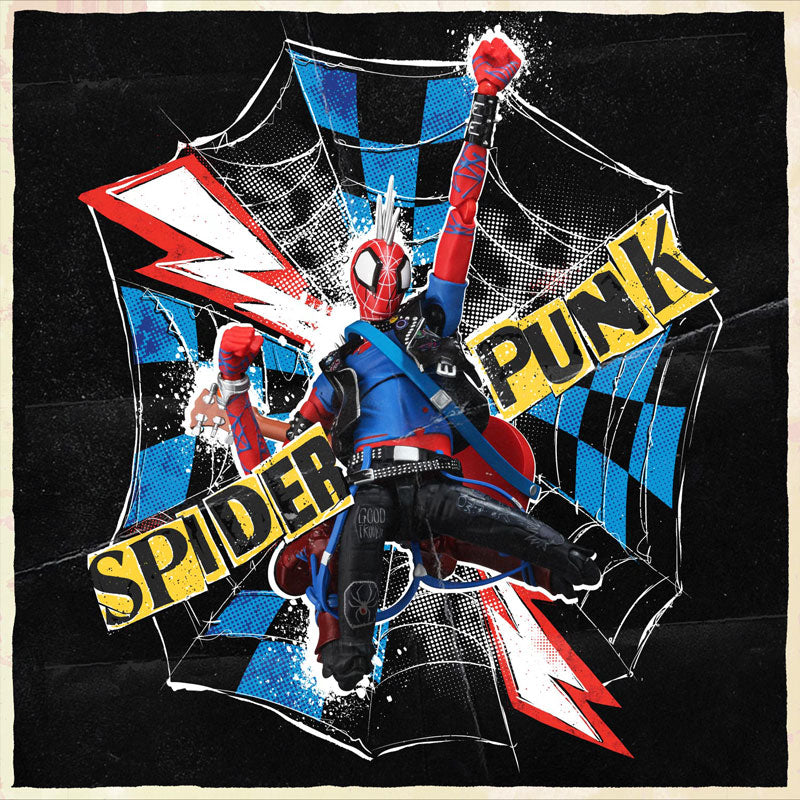 Spider-Man: Across the Spider-Verse SV Action Spider-Punk Action Figure - Image 5