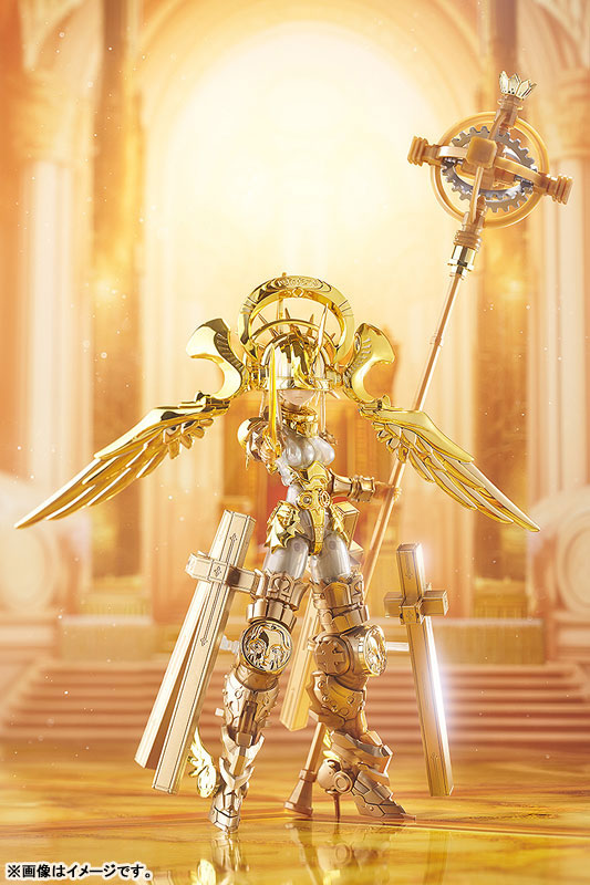 PLAMAX GO-05 GOD ORDER OVERLORD Gabriel: DX Plated Ver. Plastic Model - Image 5
