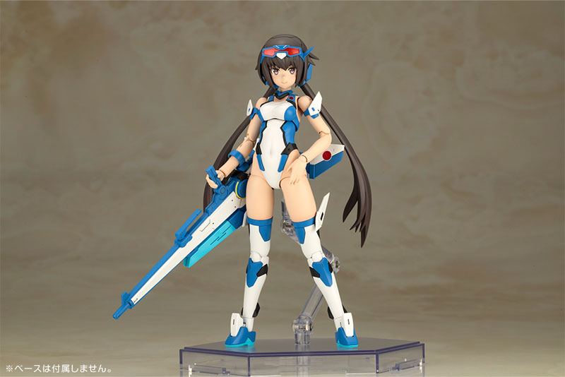 Frame Arms Girl Stylet Swimsuit BLUE IMPULSE COLOR Ver. Plastic Model - Image 4