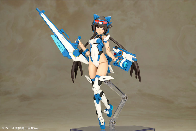 Frame Arms Girl Stylet Swimsuit BLUE IMPULSE COLOR Ver. Plastic Model - Image 6