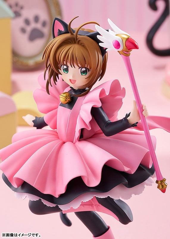 POP UP PARADE Cardcaptor Sakura Clow Card Arc Sakura Kinomoto: Black Cat Costume Ver. L Size - Image 5