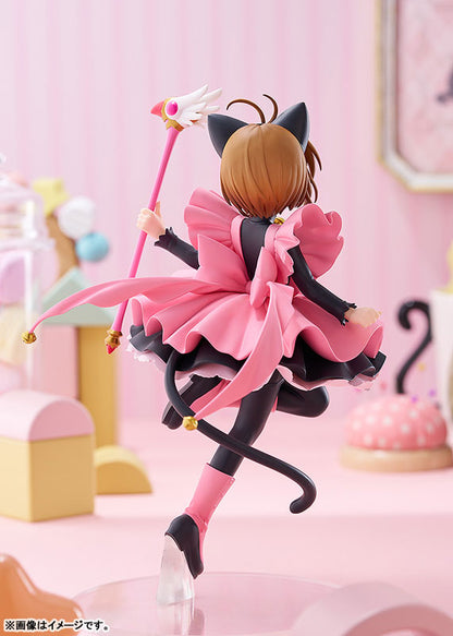 POP UP PARADE Cardcaptor Sakura Clow Card Arc Sakura Kinomoto: Black Cat Costume Ver. L Size - Image 6