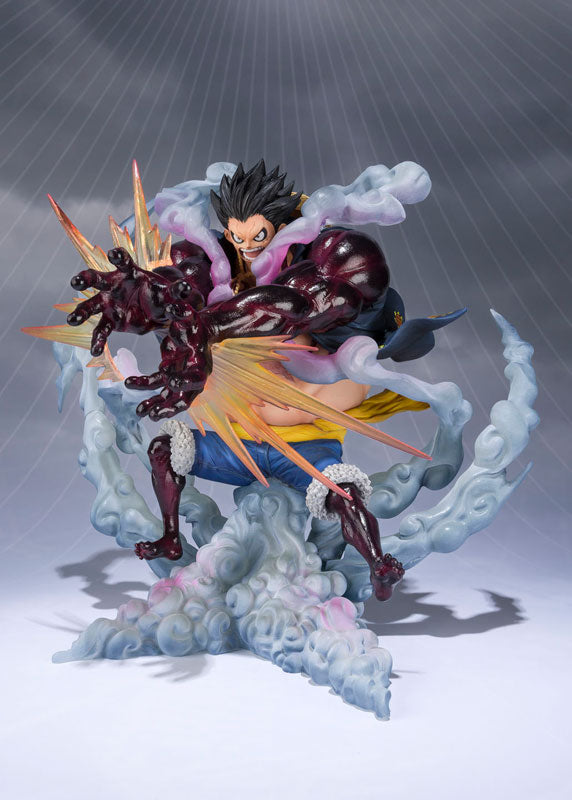 Figuarts ZERO [EXTRA BATTLE] Monkey D. Luffy Gear 4 -Leo Bazooka- Rerelease Edition ONE PIECE Figure - Image 2