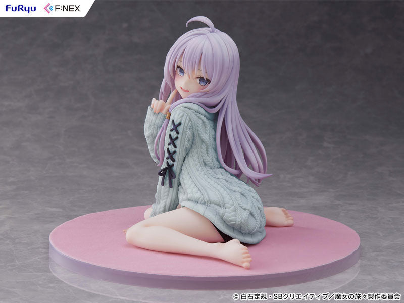 Wandering Witch: The Journey of Elaina Elaina knit ver. 1/7 Scale Figure Repaint BLUE - Image 4