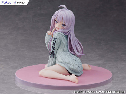 Wandering Witch: The Journey of Elaina Elaina knit ver. 1/7 Scale Figure Repaint BLUE - Image 4