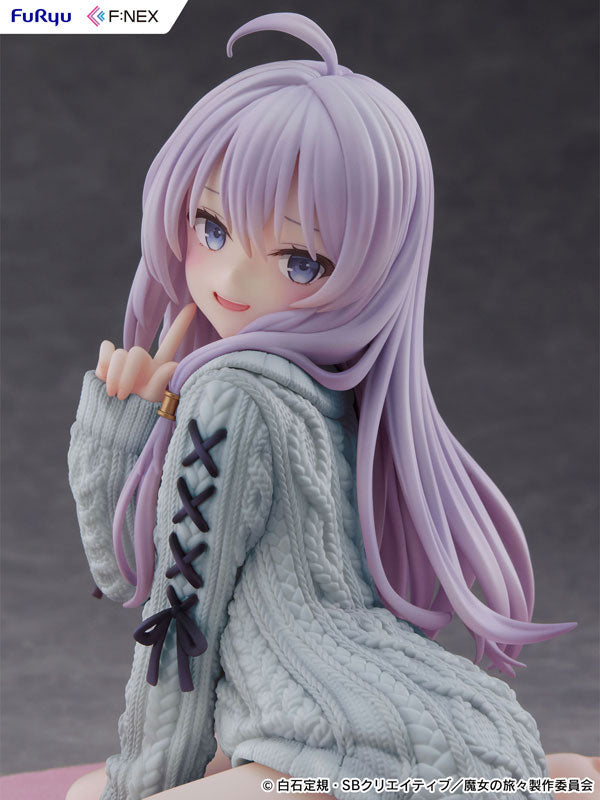 Wandering Witch: The Journey of Elaina Elaina knit ver. 1/7 Scale Figure Repaint BLUE - Image 12