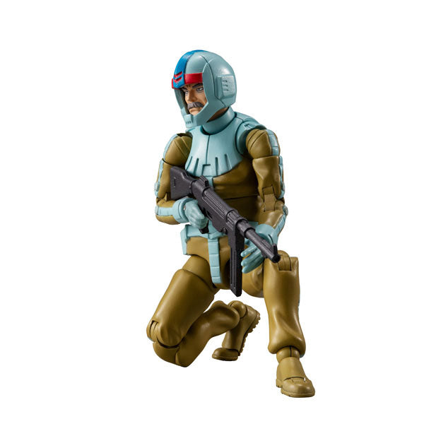 G.M.G. COLLECTION 08 Mobile Suit Gundam Zeon Army Ramba Ral Normal Suit Ver. Posable Figure - Image 3