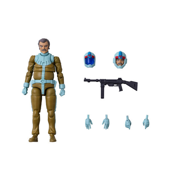 G.M.G. COLLECTION 08 Mobile Suit Gundam Zeon Army Ramba Ral Normal Suit Ver. Posable Figure - Image 6