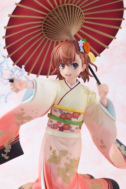 KDcolle A Certain Scientific Railgun T Mikoto Misaka Furisode Kimono ver. 1/7 Figure - Image 10