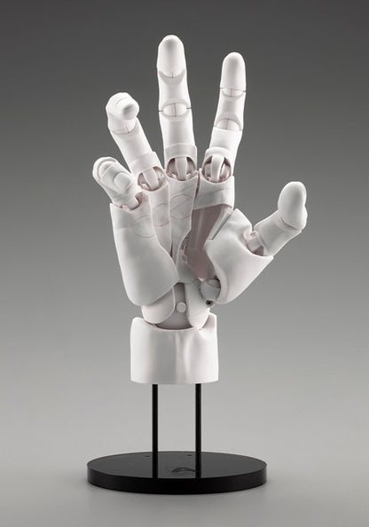 Takahiro Kagami ARTIST SUPPORT ITEM HAND MODEL MEN'S/R -WHITE- Action Figure - Image 9
