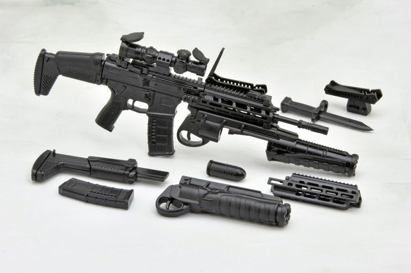 LittleArmory [LA112] 20 Model Rifle & Grenade Launcher 1/12 Plastic Model - Image 4