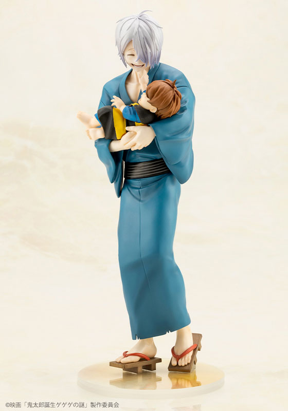Movie "The Birth of Kitaro: Mystery of GeGeGe" Kitaro's Father & Baby Kitaro Figure - Image 3