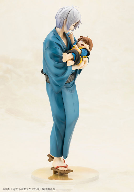 Movie "The Birth of Kitaro: Mystery of GeGeGe" Kitaro's Father & Baby Kitaro Figure - Image 8