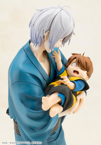 Movie "The Birth of Kitaro: Mystery of GeGeGe" Kitaro's Father & Baby Kitaro Figure - Image 9