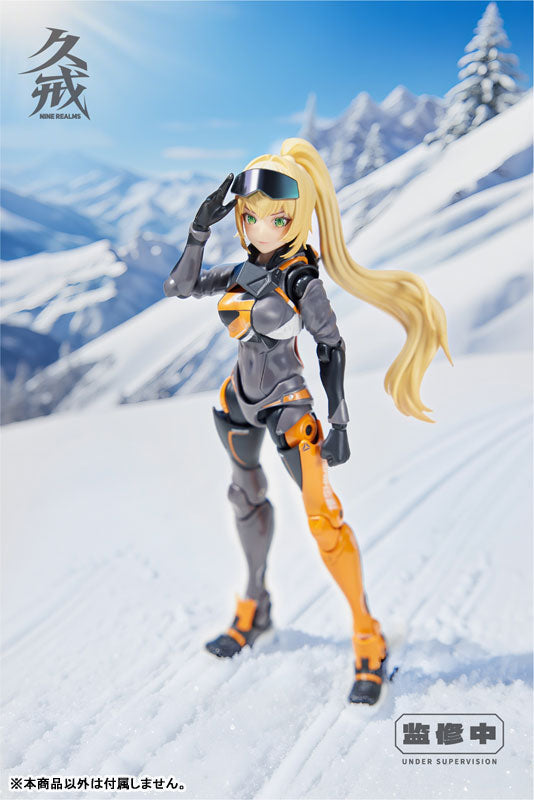 Extreme Girl Series Shining Ling Shuang Alloy Posable Figure - Image 4