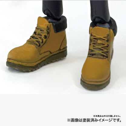 1/12scale Shoes Series (1) Trekking Unpainted Figure Part - Image 2