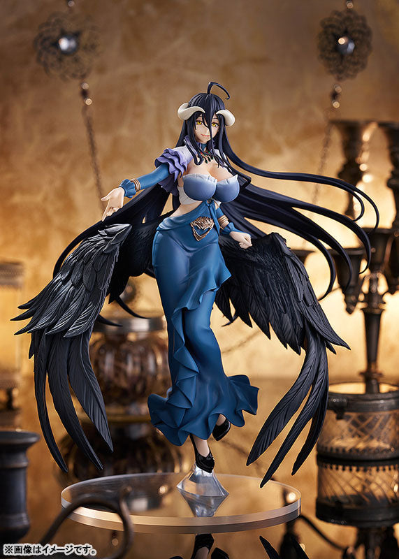 POP UP PARADE SP Overlord Albedo Jet Black Dress Ver. Figure - Image 4