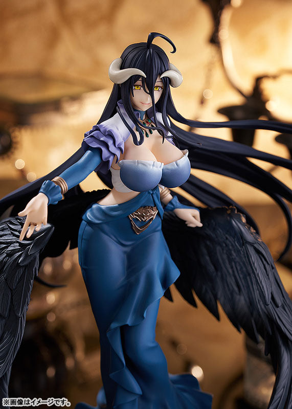 POP UP PARADE SP Overlord Albedo Jet Black Dress Ver. Figure - Image 5