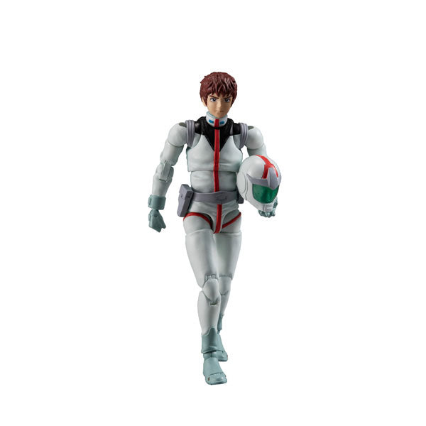 G.M.G. COLLECTION 09 Mobile Suit Gundam Earth Federation Force Amuro Ray Normal Suit Ver. Posable Figure - Image 2