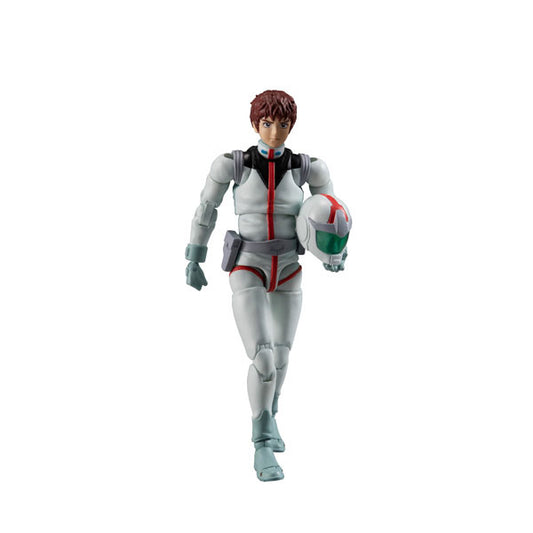 G.M.G. COLLECTION 09 Mobile Suit Gundam Earth Federation Force Amuro Ray Normal Suit Ver. Posable Figure - Image 2