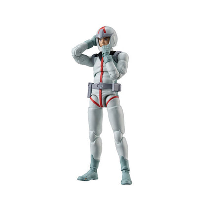 G.M.G. COLLECTION 09 Mobile Suit Gundam Earth Federation Force Amuro Ray Normal Suit Ver. Posable Figure - Image 3