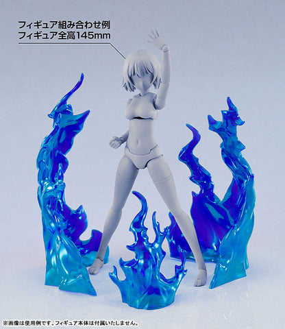 THE SIMPLE EFFECT Flames: Blue Effect Parts (70-135mm) - Image 4