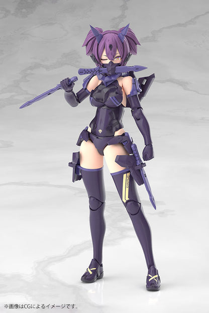 Megami Device ASRA NINJA KANAME SHADOW EDITION 1/1 Plastic Model - Image 7