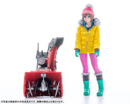 PLAMAX MF-62 Minori with Honda Small Snow Plow HSS1170n (JX) 1/20 Plastic Model - Image 8