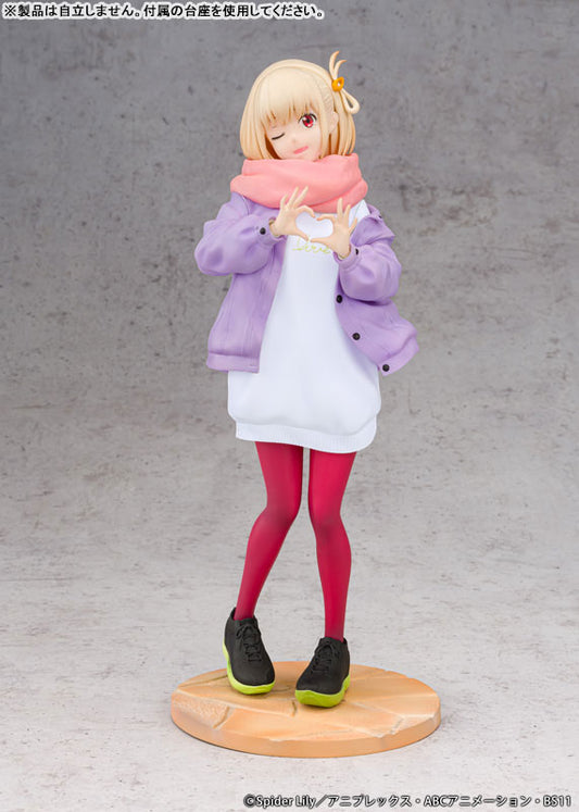 TV Anime Lycoris Recoil Chisato Nishikigi Winter Outfit ver. 1/7 Figure - Image 2