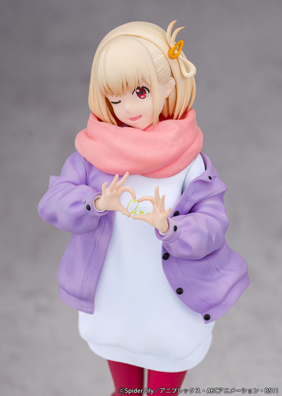 TV Anime Lycoris Recoil Chisato Nishikigi Winter Outfit ver. 1/7 Figure - Image 5