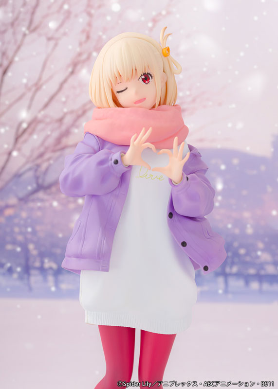 TV Anime Lycoris Recoil Chisato Nishikigi Winter Outfit ver. 1/7 Figure - Image 8