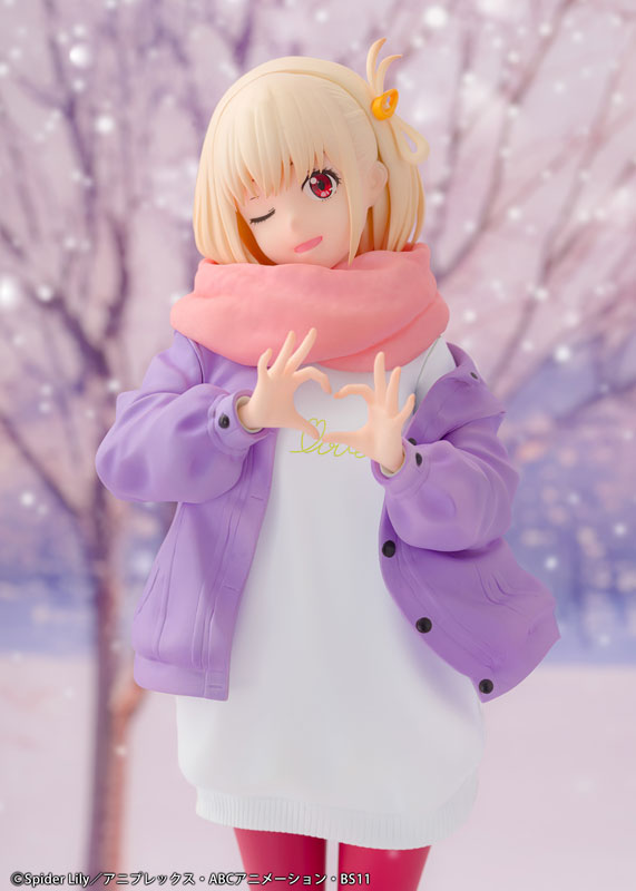 TV Anime Lycoris Recoil Chisato Nishikigi Winter Outfit ver. 1/7 Figure - Image 10