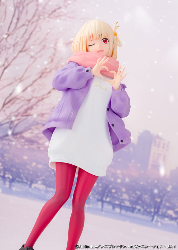 TV Anime Lycoris Recoil Chisato Nishikigi Winter Outfit ver. 1/7 Figure - Image 12