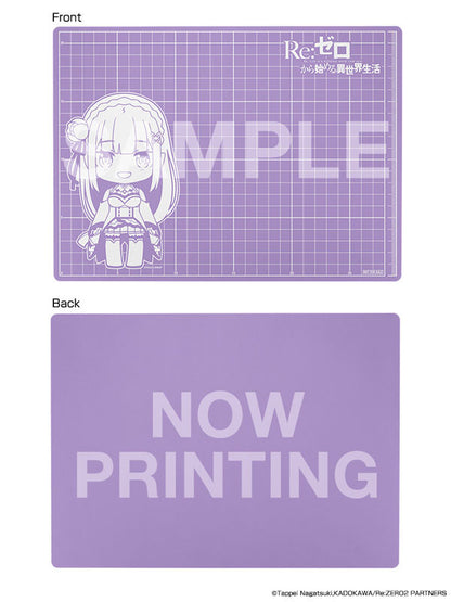 KADOKAWA PLASTIC MODEL SERIES Re:ZERO Emilia with Emilia Color Ver. Cutting Mat - Image 13