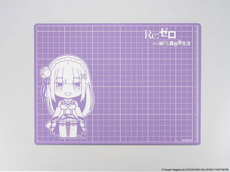 KADOKAWA PLASTIC MODEL SERIES Re:ZERO Emilia with Emilia Color Ver. Cutting Mat - Image 15