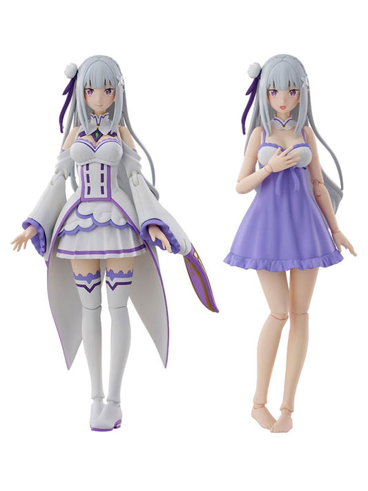KADOKAWA PLASTIC MODEL SERIES Re:ZERO -Starting Life in Another World- Emilia DX Ver. - Image 2