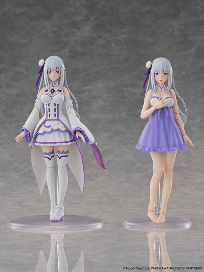 KADOKAWA PLASTIC MODEL SERIES Re:ZERO Emilia DX Ver. with Emilia Color Ver. Cutting Mat - Image 3