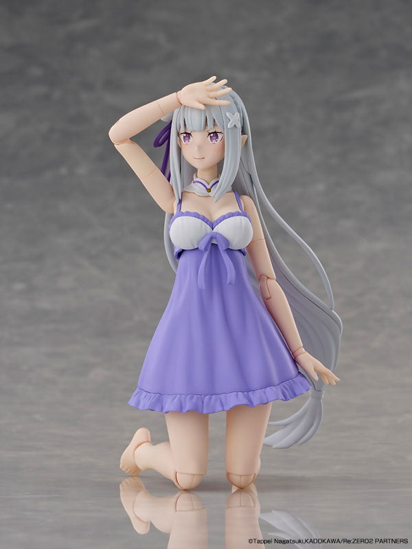 KADOKAWA PLASTIC MODEL SERIES Re:ZERO Emilia DX Ver. with Emilia Color Ver. Cutting Mat - Image 9